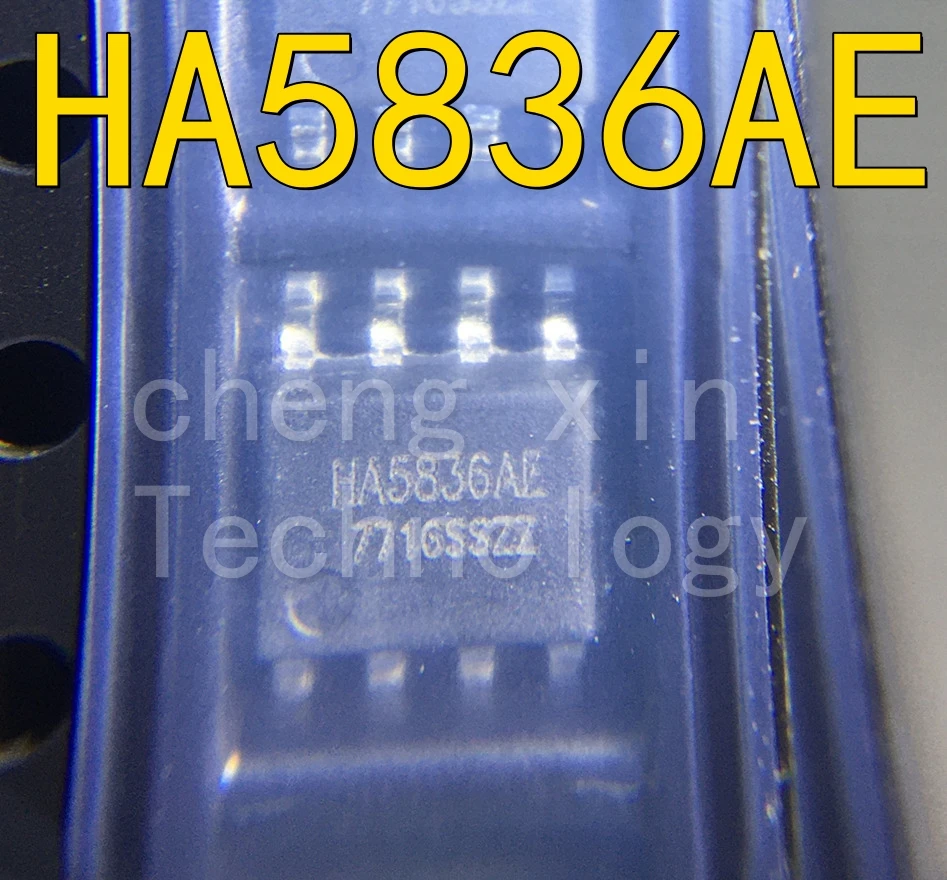 HA5836AE LED Driver Chip, SOP-8 HA5836 HA5836DE DIP-7, novo e original, 5pcs, 50pcs, 20pcs