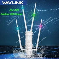 Wavlink AC1200 High Power Outdoor Wi-Fi Router 5G 2.4G1000Mbps Ethernet WAN/LAN Port Long Range Router