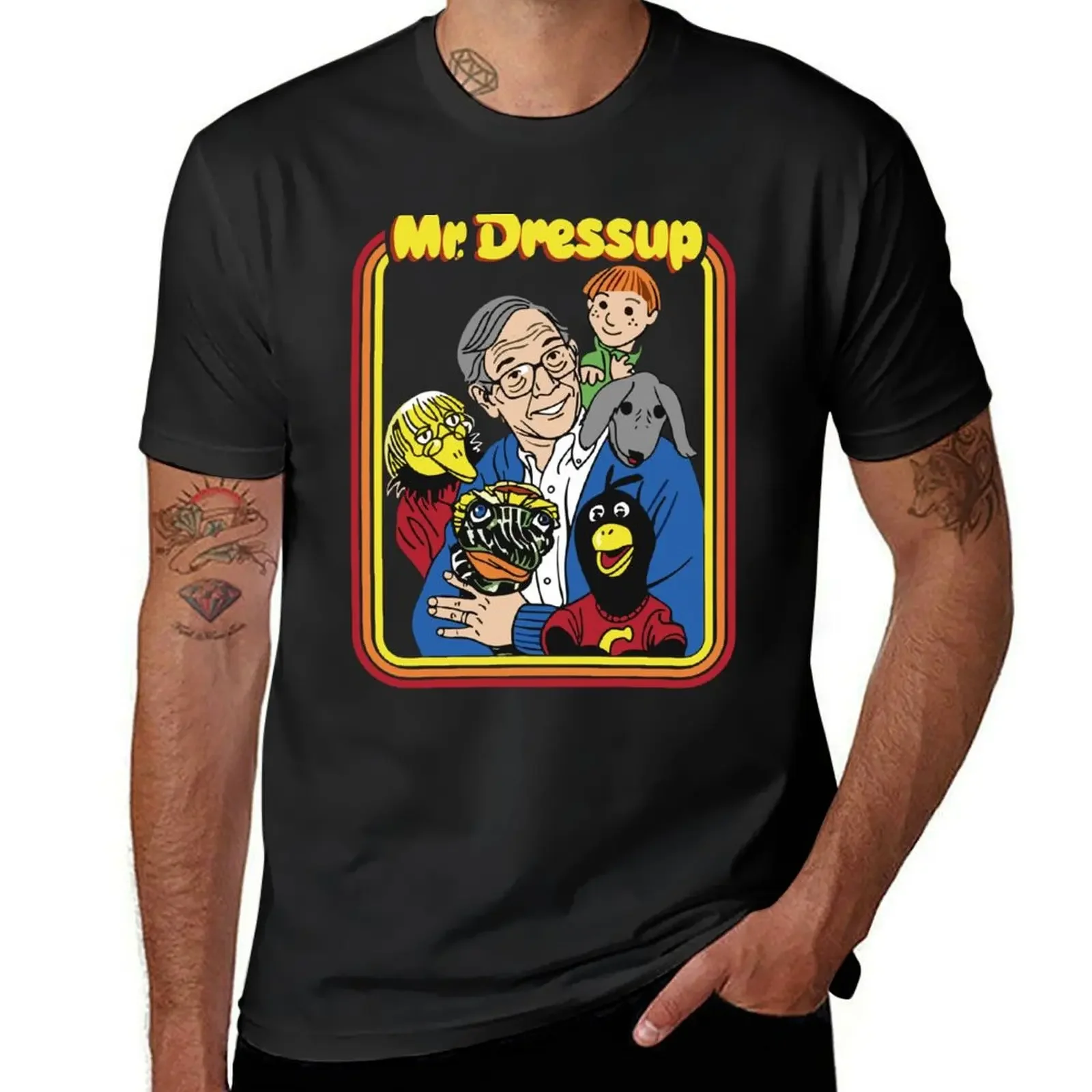 Mr Dressup Friends T-Shirt vintage anime shirt quick-drying t shirts men