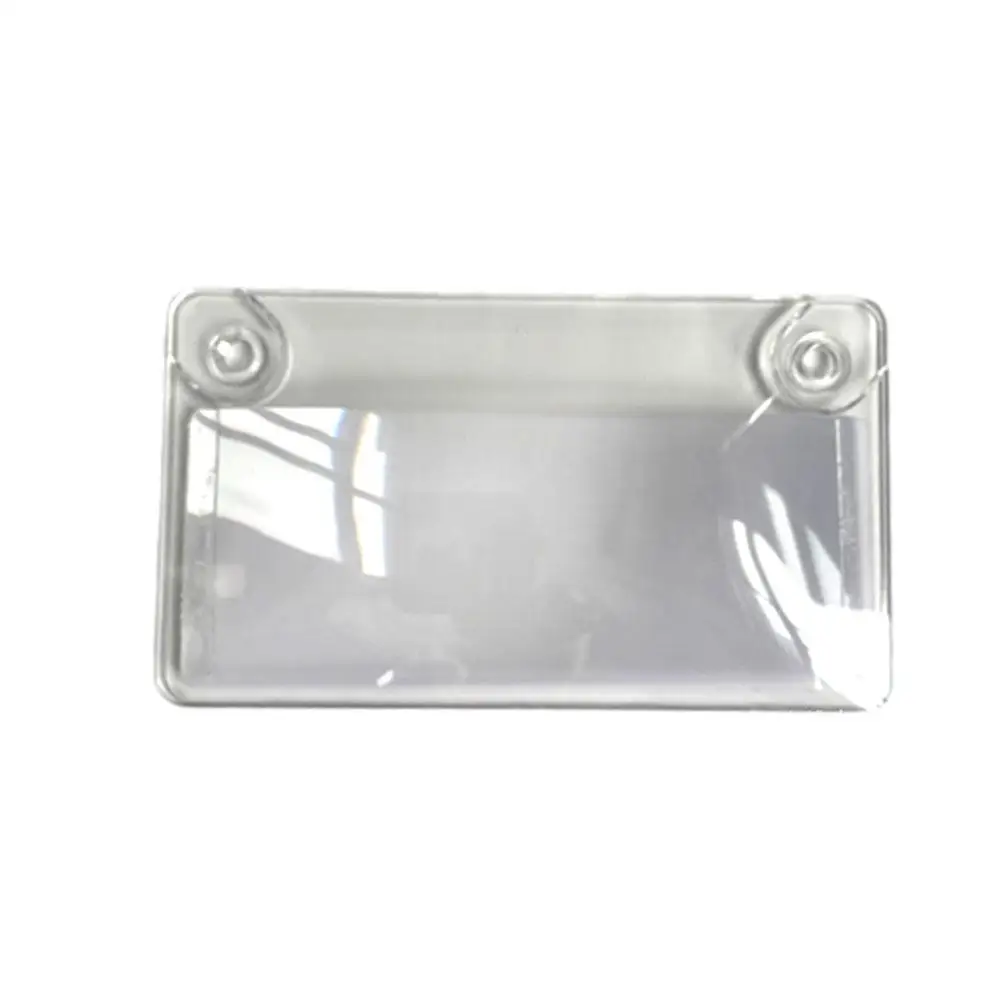 NEW American STYLE Motorcycle License Plate Frame Cover Quality Clear Guard License Plate Cover Bubble Tag Motorcycle High A6E3