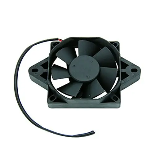 Electric Radiator Cooling Fan Engine Oil Cooler for 12V Motorcycle ATV Dirt Bike