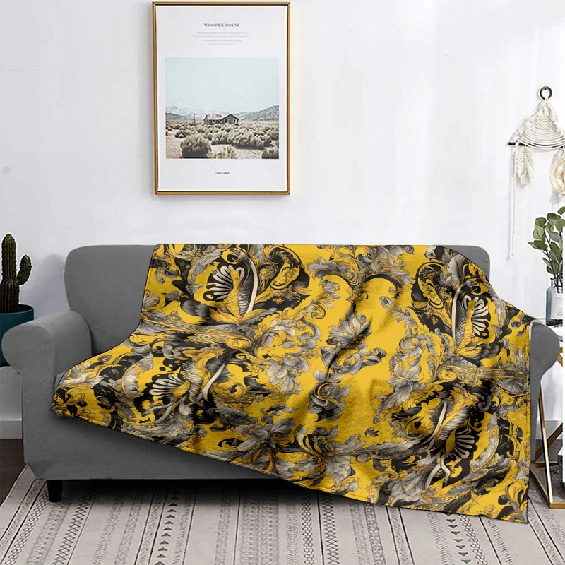 Home decoration plush Throw Sofa blanket Bedspread on the bed fluffy soft blankets decor Plaid Modern Persia boho Blankets