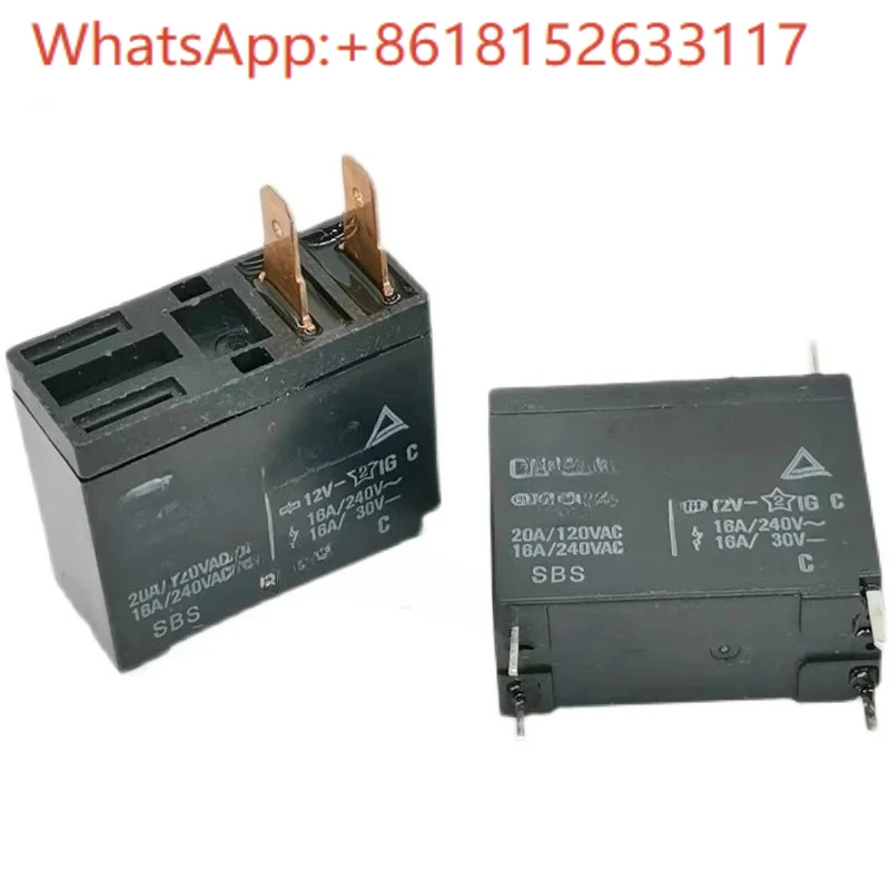 10-個真新しいオリジナル-ozf-s-112lm1p-電子レンジ給湯器リレー-20a-12v-12vdc-4-ピン