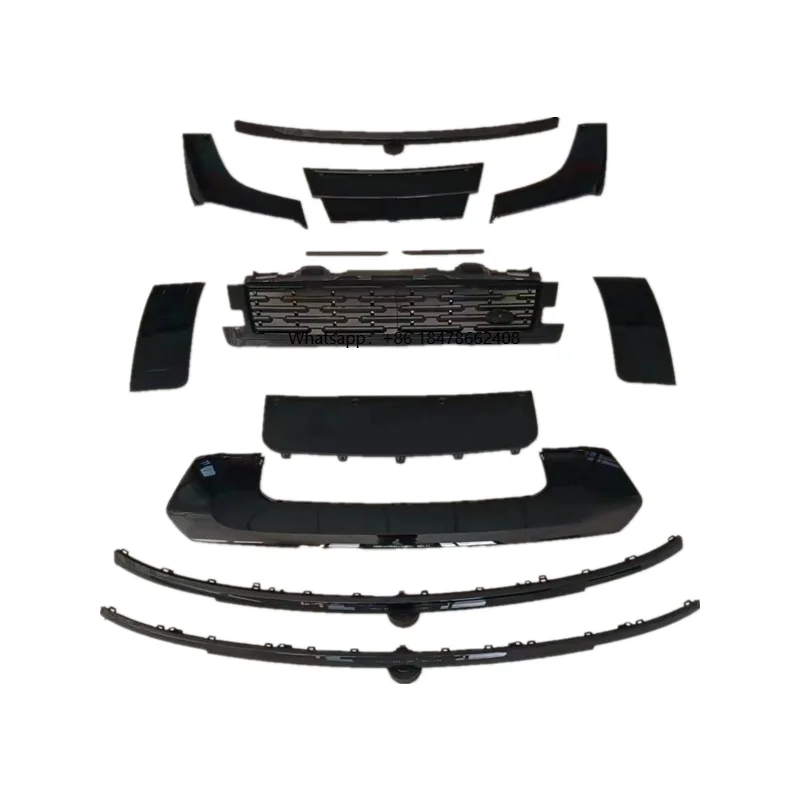 

2023 Newest Type L405 Body Parts Front Bumper Kit Grille for Range Rover Vogue 2013 2014 2015 2016 2017