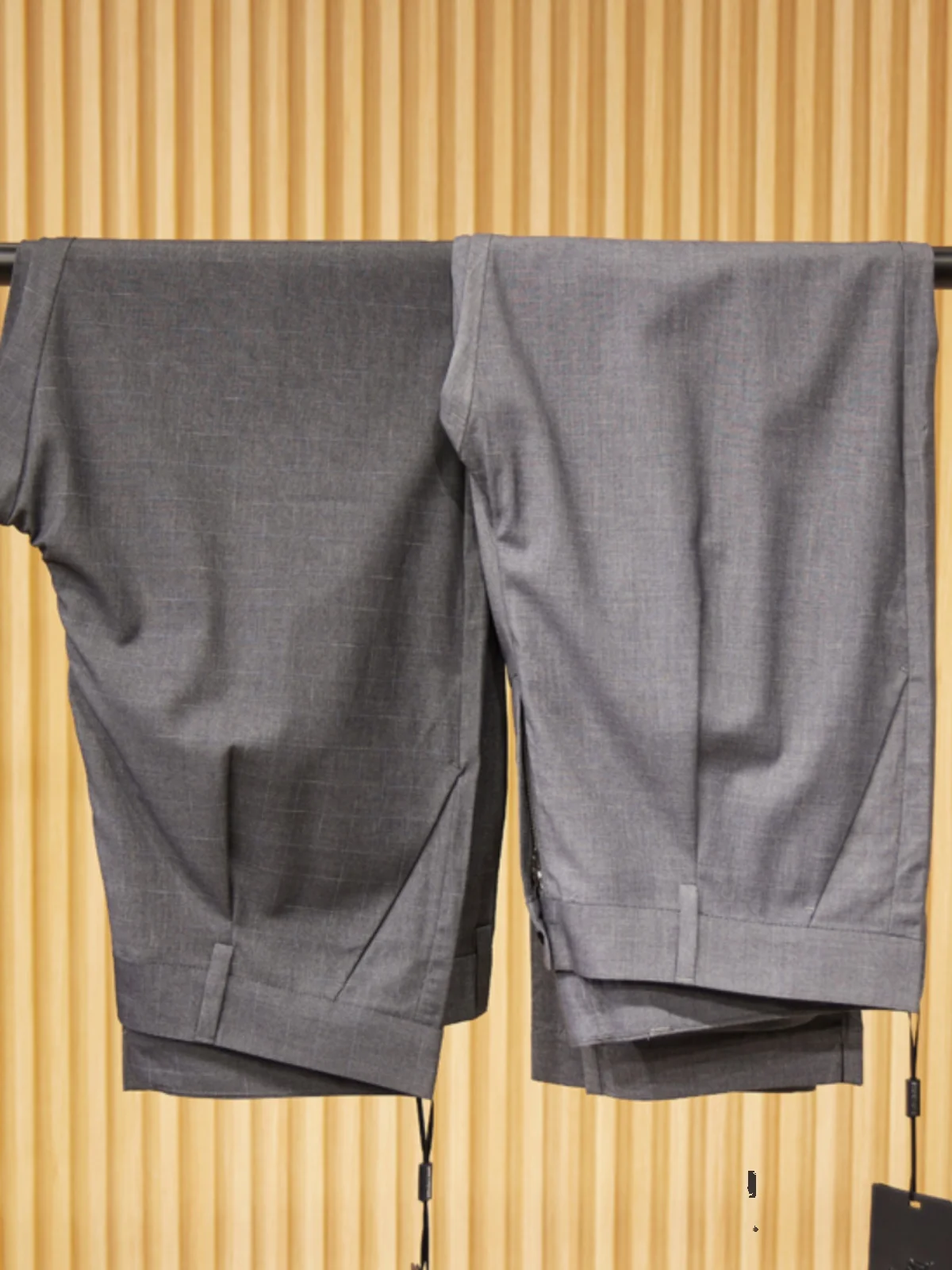 

Мужские повседневные брюки Silky Dra в клетку для деловых поездок, весенне-осенние, модные, прямого кроя, длинные