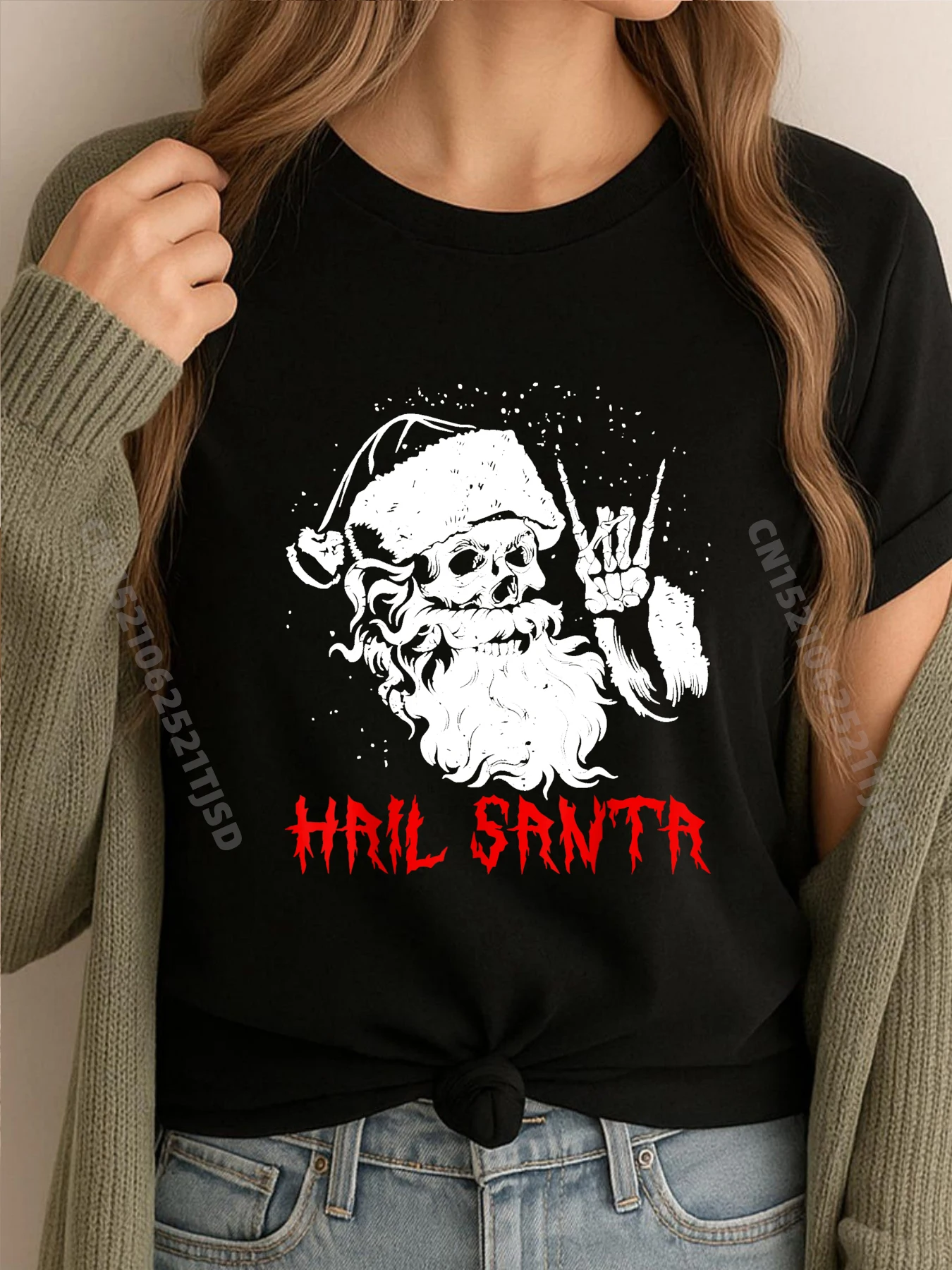 

Hail Santa Funny Christmas Pajamas Xmas Holiday Mens Clothing Natural Luxury Brand