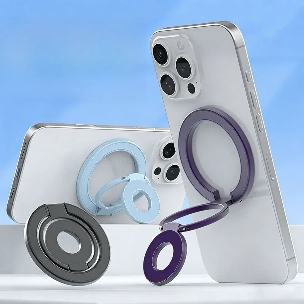 Suporte Magnético para Telefone para iPhone 15, Acessórios para Celular, Suporte para Telefone Grip Tok