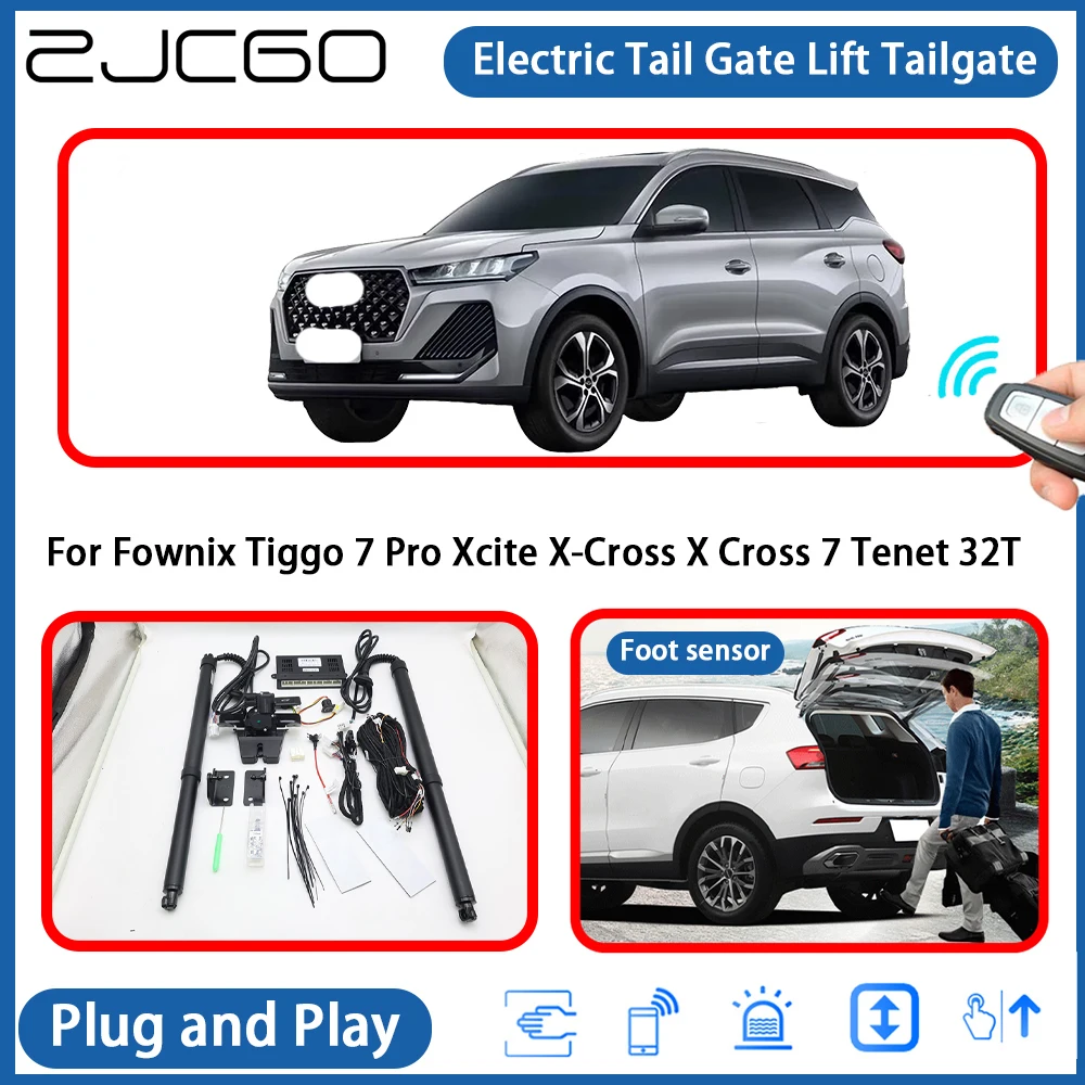 

for Fownix Tiggo 7 Pro Xcite X-Cross X Cross 7 Tenet 32T Automatic Powered Tailgate Power Liftgate Electric Tail Gate Lift
