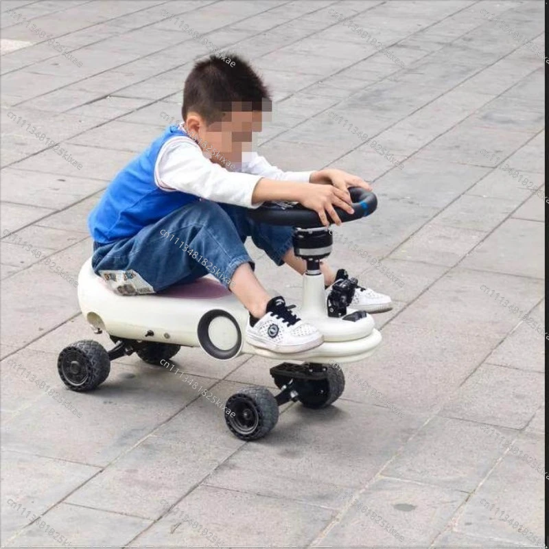 For Electric Twist Car Modified Yo-yo Car, Surfboard Single-layer Double-layer Bridge Belt Drive Assembly