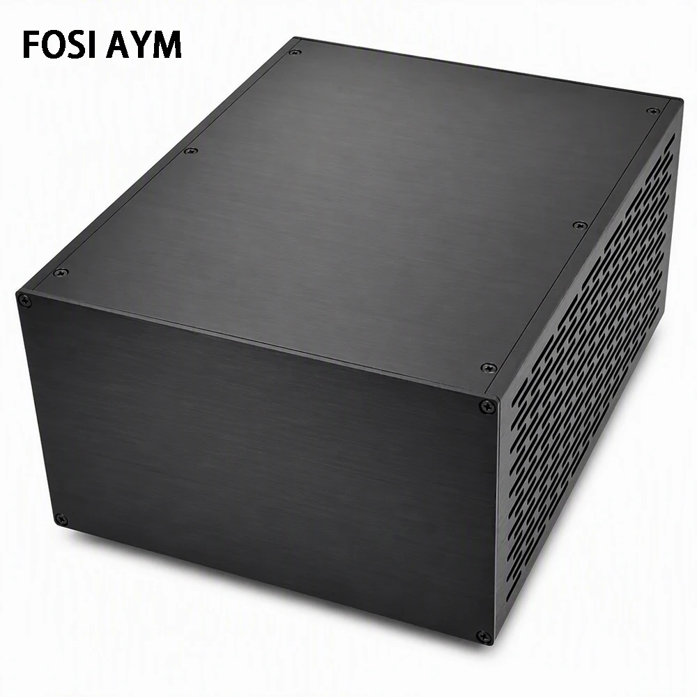 266x160x332mm FOSI AYM Aluminum Power Filter Chassis Tube Amp DIY Audio Preamplifier Industrial Equipment Enclosure