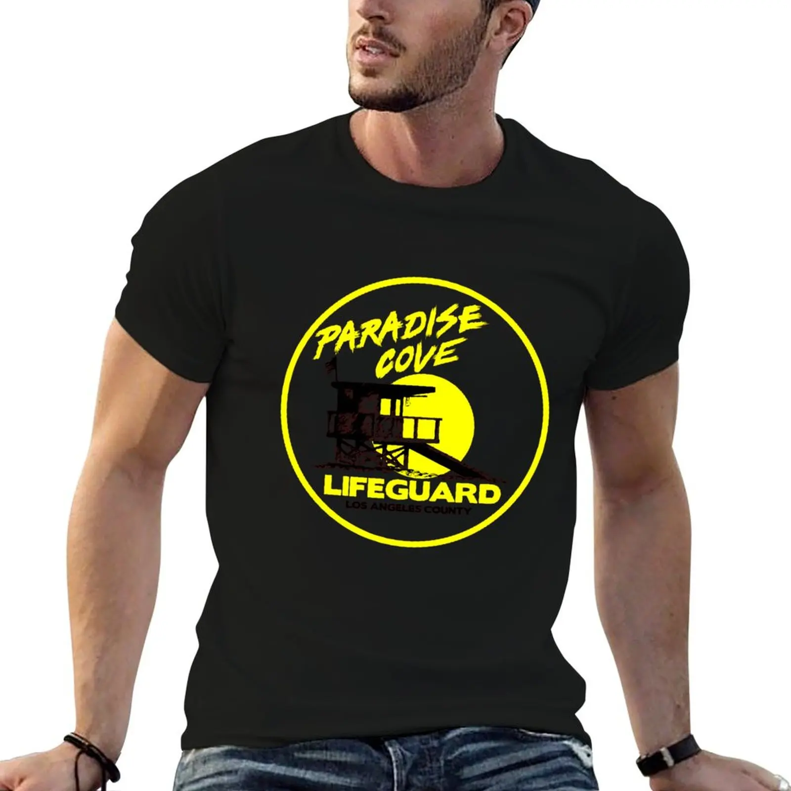 

Baywatch Lifeguard T-Shirt mens graphic t shirts t shirt custom print T-Shirt