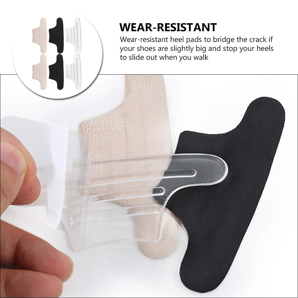 

3 Pairs Gel Heel Stickers for Women Shoes High Heels Cushion Inserts Protectors Heel Liners Pads Wear resistant Insoles Foot