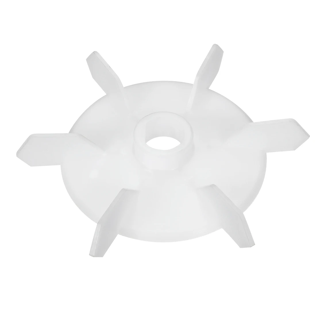 Uxcell 1pcs 120x15mm/140x16mm/140x18mm/148x20mm White Plastic D Shaft Replacement 6/12 Impeller Motor Fan Vane for Home DIY