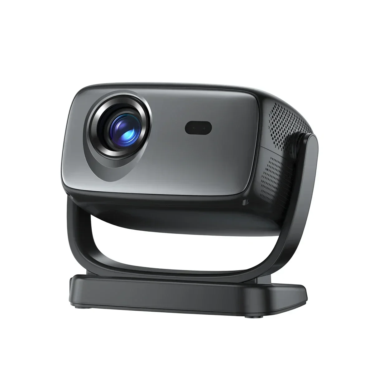 Proyector LED de Video Full HD, Proyector Inalámbrico Inteligente para el Hogar, Proyectores Interactivos de Bolsillo, Mini Proyector Portátil Android LCD 4K