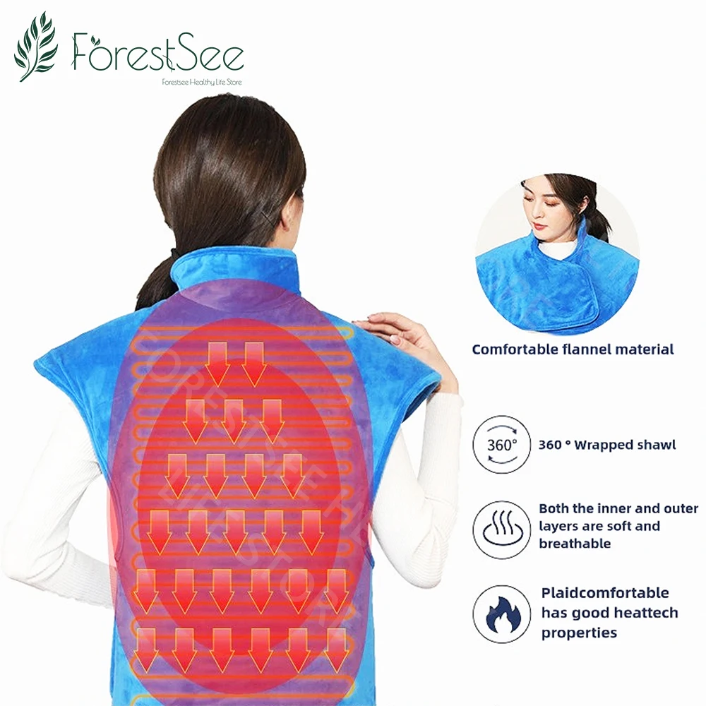 Electric heating shoulder protector for back waist and abdomen Moxibustion physiotherapy Relieve shoulder pain Keep warm