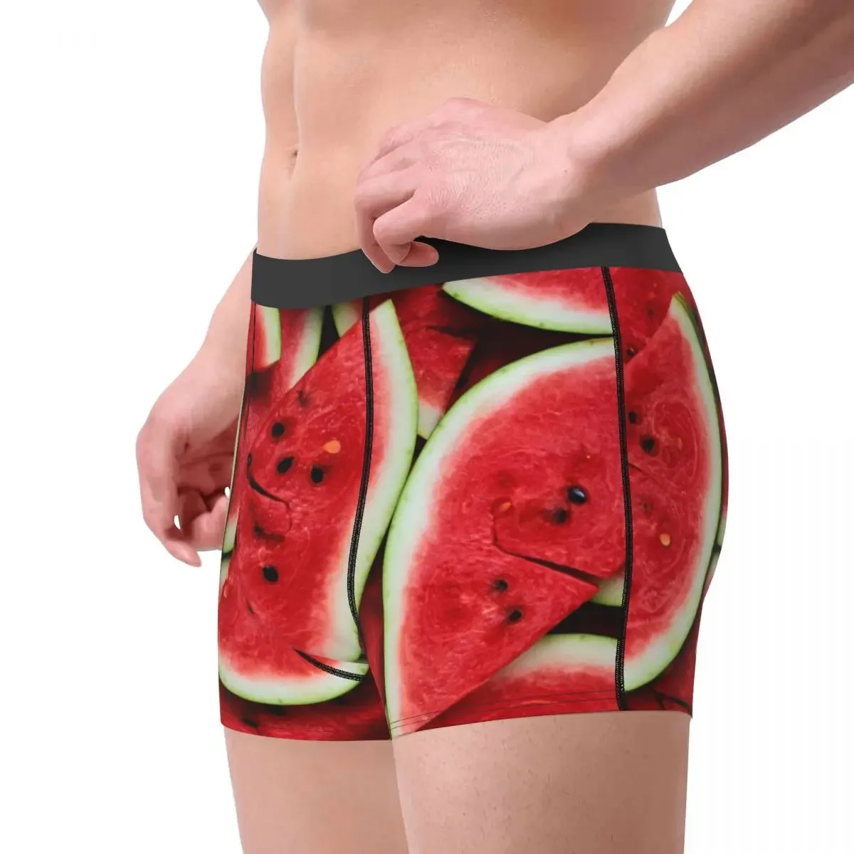 Fruit Watermelon Underpants Cotton Panties Men's Underwear Comfortable Shorts Boxer Briefs