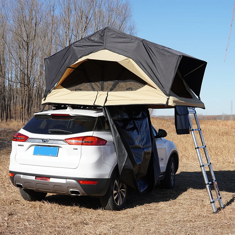 Portable Suv Tent 140cm Wholesale 2 Person Camping Tent Soft Shell Car Rooftop 4x4 Offroad Roof Top Tent
