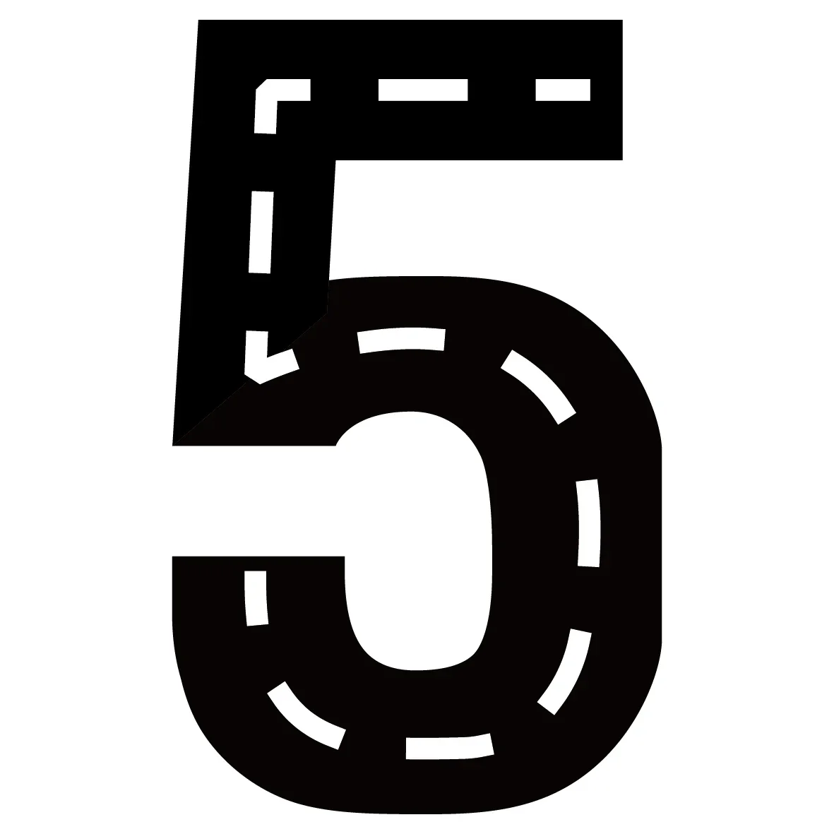 73cm Number Mosaic Board Customize DIY Large Digit for Racing Car Birthday Party Backdrop Decorations Kids Baby Shower Decor