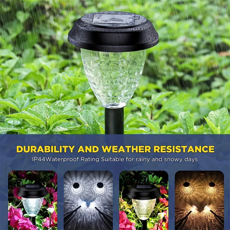 Walkway Decoration Patio street Lantern LED Solar Pathway Lights Outdoor Lighting Waterproof Garden Landscape Lawn Lamp