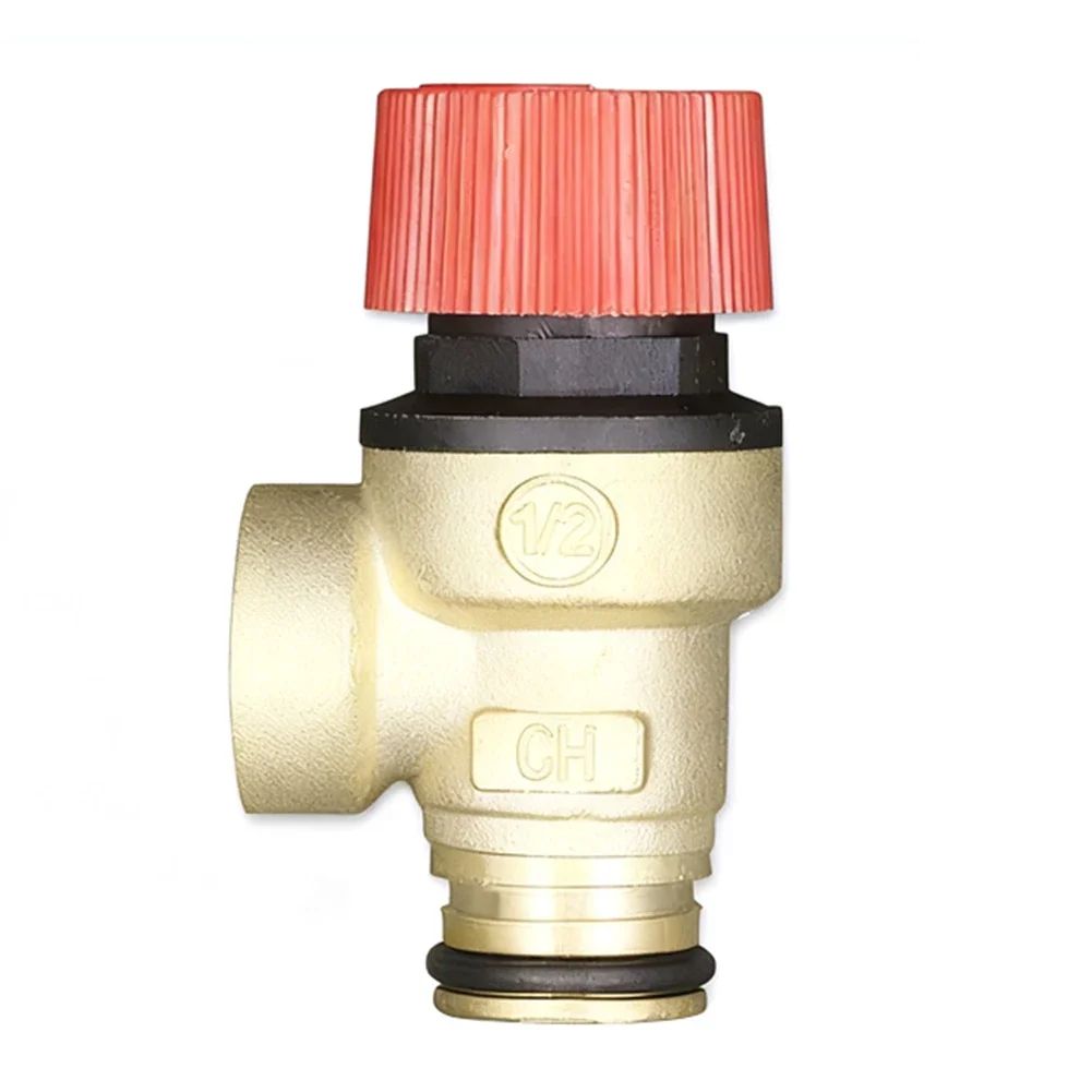3Bar Pressure Relief Valve for Gas Boilers Thread Type Designed for Secure Installation and Effective Pressure Regulation