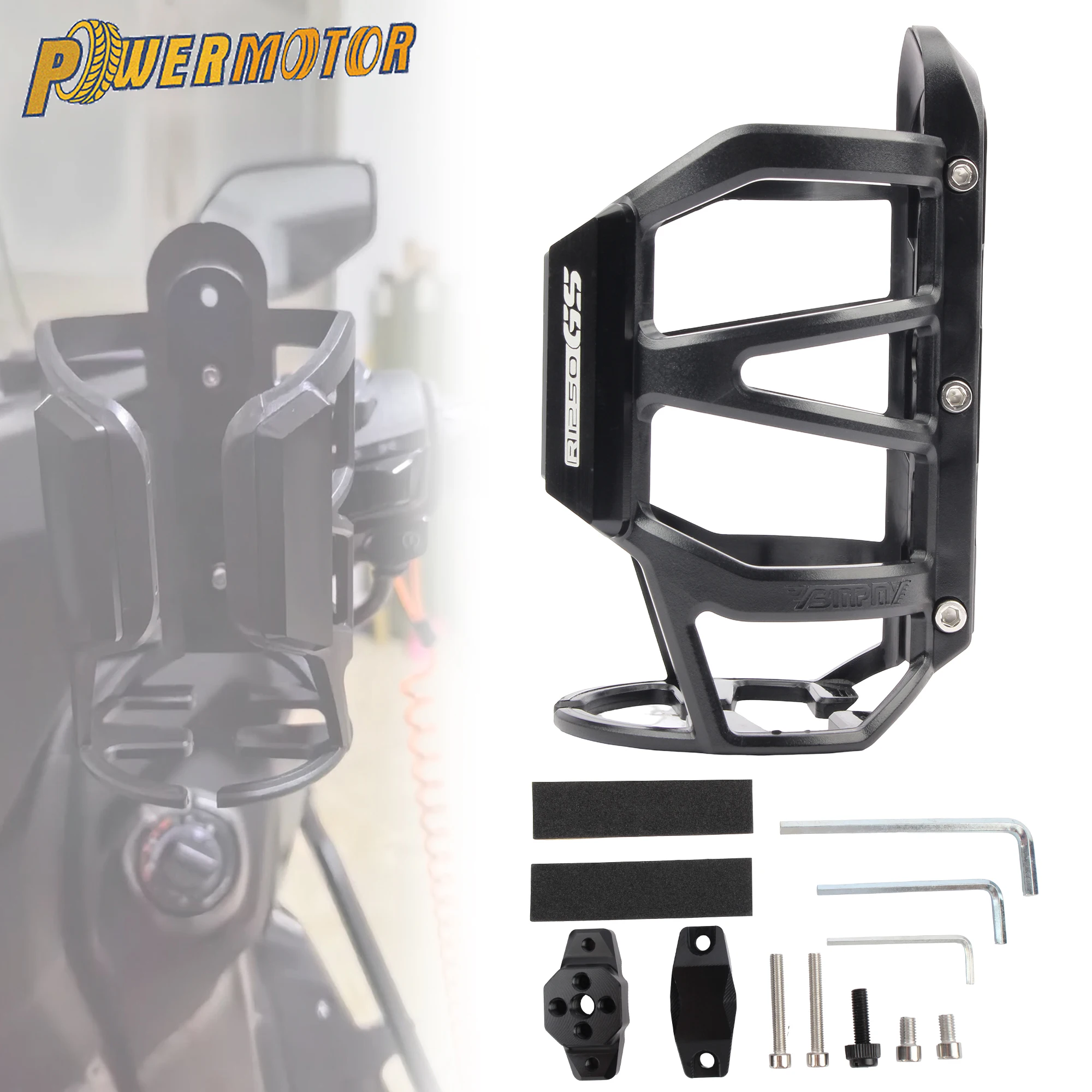 

Motorcycle Water Cup Bottle Beverage Holder For BMW R1300GS R1250GS R1200GS LC ADV F800gs F750gs Touring Motorbike Accessories