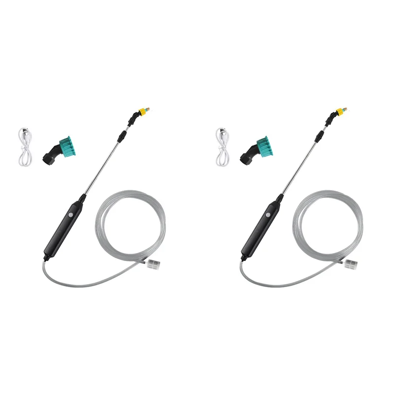 Pulverizador eléctrico de ABUL-2X para jardín, atomización automática, pulverizador de plantas recargable por USB, botella, regadera para jardín