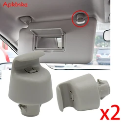 Apktnka Sun Visor Hook Clips Hanger Holder Buckle Bracket Retainer For Renault Koleos HC Infiniti QX56 QX60 JX35 OE# 96409-3JA0A