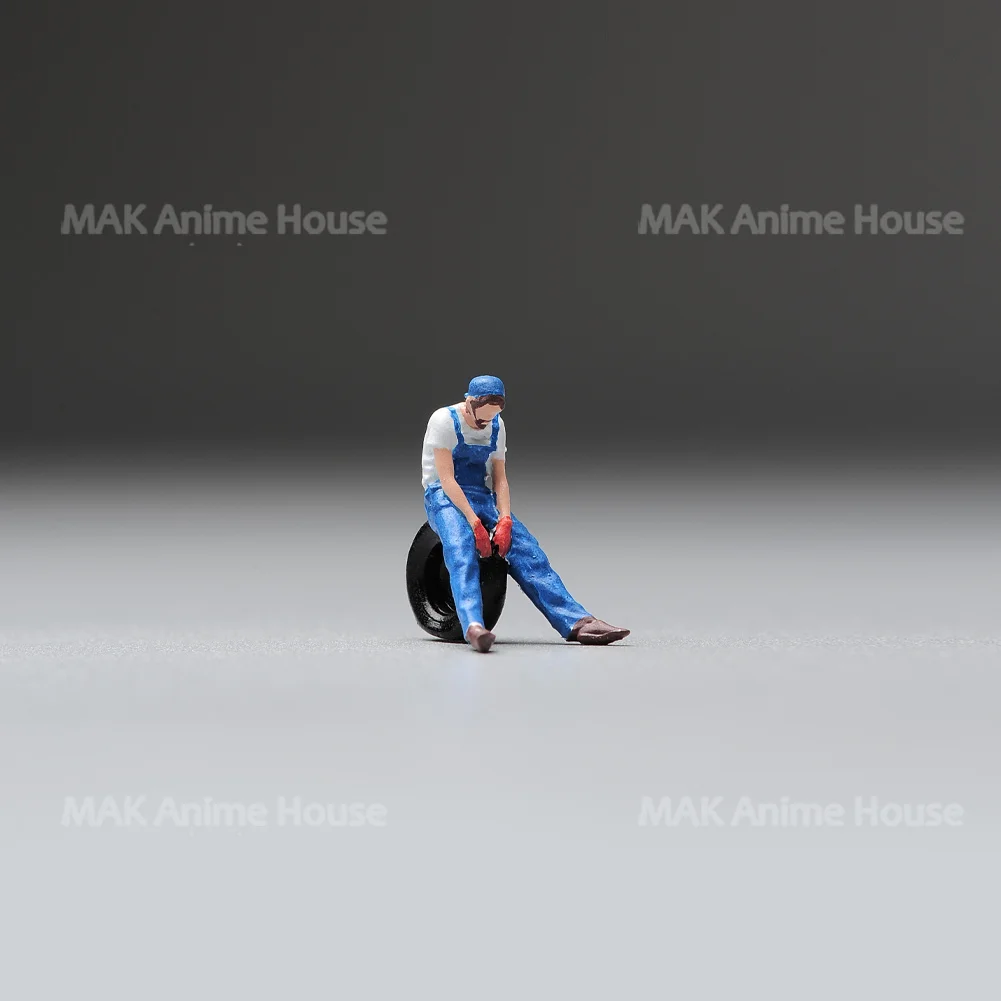 Miniaturas pintadas 1/64 sexy maiô casal moda mulher adereços figuras modelo cena de garagem bonecas criativas carro brinquedo