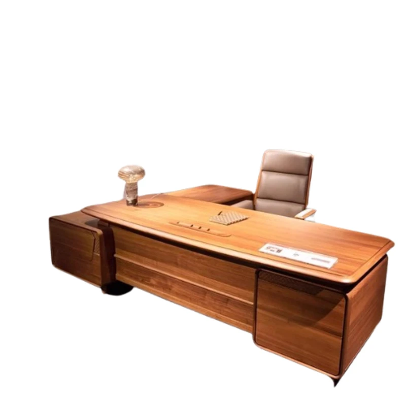 Новый китайский офисный стол для хранения, современное качество, качество, рабочий офисный стол для босса, стоячий органайзер, легкая роскошная мебель для бюро