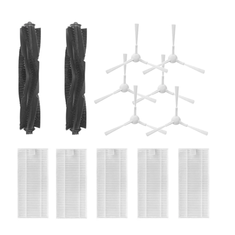 แปรงหลักแปรงด้านข้างตัวกรอง Hepa อุปกรณ์เสริมสําหรับ Neabot Q11 Robtic เครื่องดูดฝุ่นหุ่นยนต์