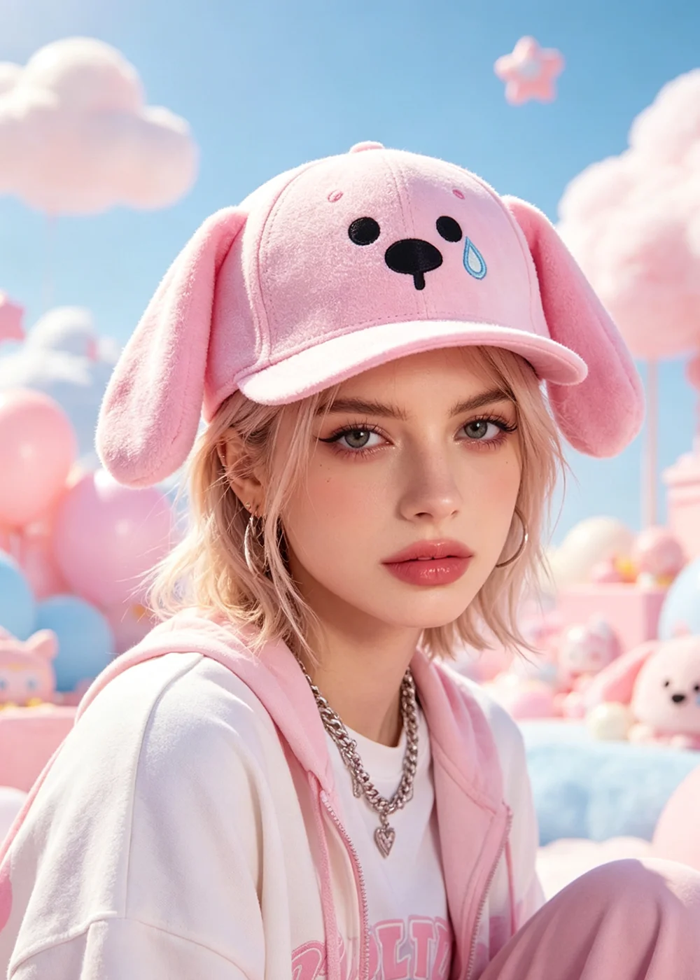 NEW y2k Fashion Breathable Panda Baseball Cap Mesh Cartoon Mesh Baseball Cap Adjustable Snapback Hollow Mesh Cap Summer Outdoor