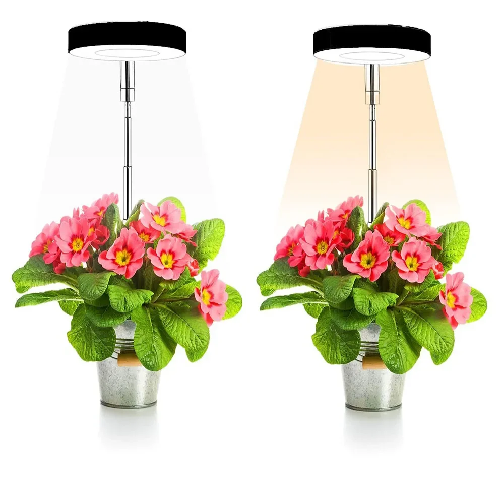 

С телескопической трубкой, мини-лампа для растений полного спектра, встраиваемая в почву, с возможностью смены цветов.