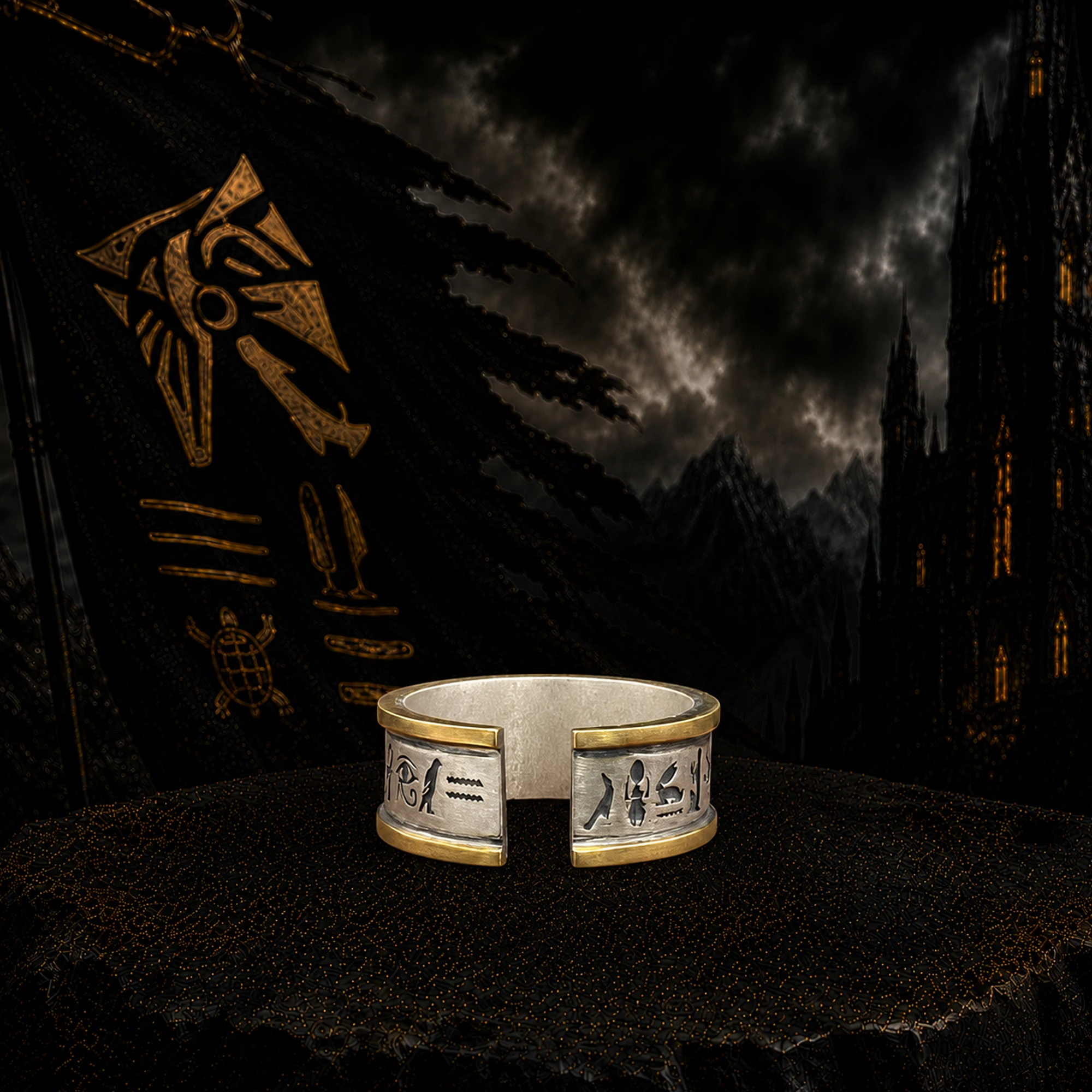 925 Sterling Silver Anubis Ope - đánh giá và giá Men'S Accessories Jewelry Egypt