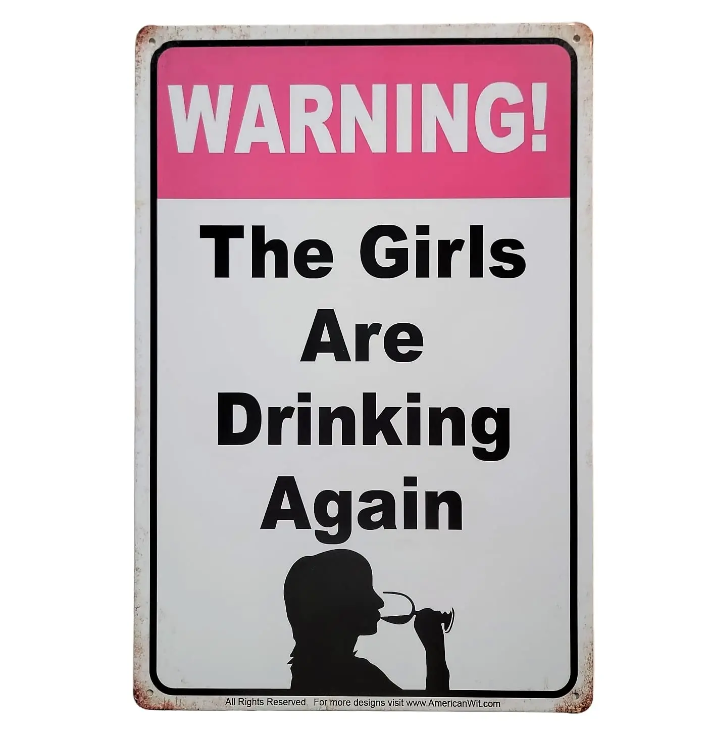 Funny Bartender Metal Tin Signs (8