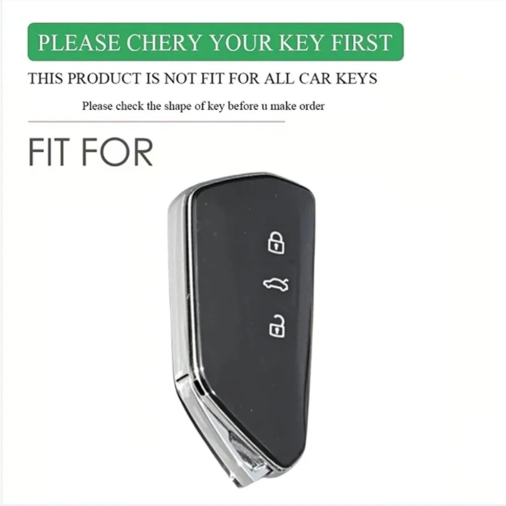 غطاء حافظة مفاتيح السيارة الجديد لسيارة VW Volkswagen/Golf 8 MK8 ID.3 ID.4 /Cupra/Skoda/Octavia A8/SEAT/Leon MK4 2020 2021/Formentor/Tarraco #2