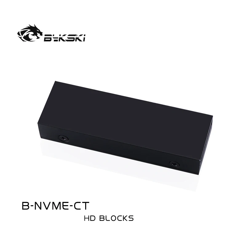 Bykski M.2 SSD Heizkörper Volle Aluminium, Solid State Disk Acryl Festplatte Rüstung Kühlung Weste, B-NVME-CT