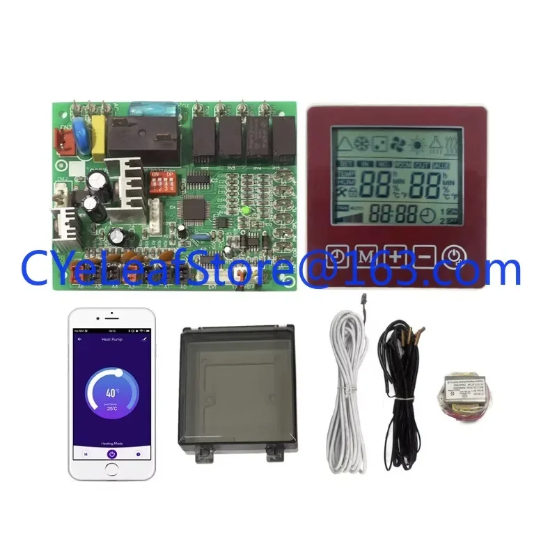 Domestic Air Source Water Heater Heat Pump Controller PCBA PCB Control Circuit Board Assembly