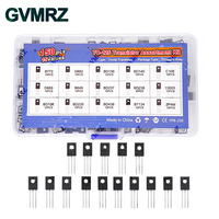 150PCS TO-126 Transistor Assortment Kit Pack B772 D882 BD139 BD140 C106 D669 B649 D237 D238 13003 BD136 BD235 BD438 BT134 2P4M