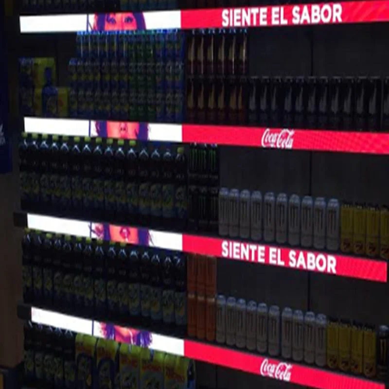 latest products in market led bottle display wall shelf