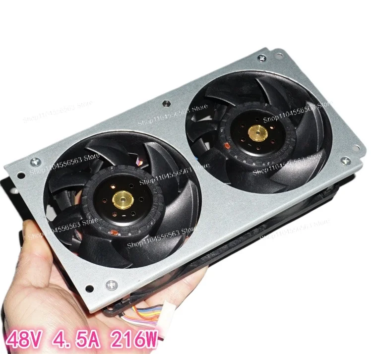 10CM Double-row Violent Cooling Fan Fan 36V48V4.5A High-power High-speed Cooling Fan DBPA1038 95% New