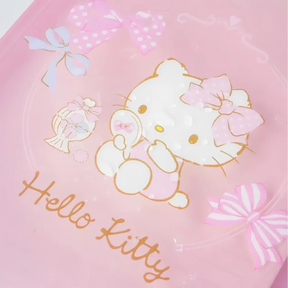 Genuine Sanrio A5 B5 PP Loose Leaf Binder Notebook Hello Kitty My Melody Hard Cover Refillable Journal for School Notes Office view 6