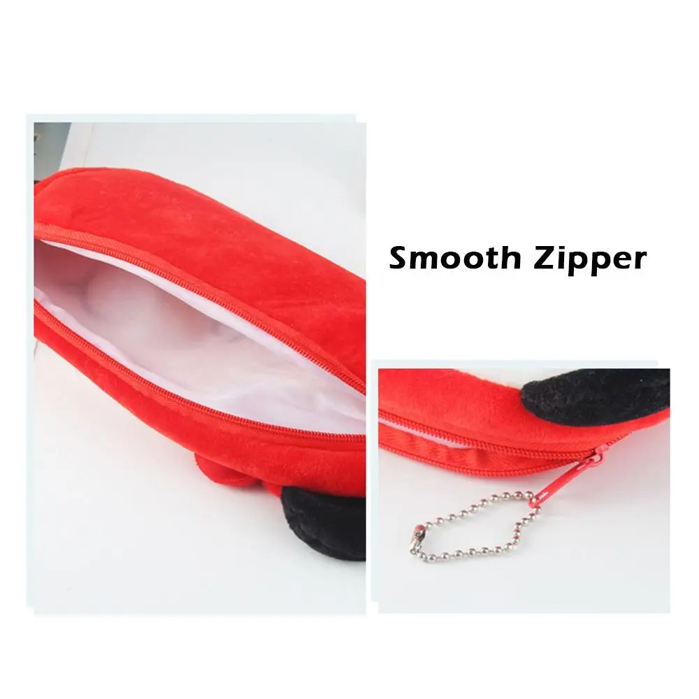 Multi-functional Pencil Case Zipper Design Large Opening Design Pen Bag Stationery Organizer Students Gift