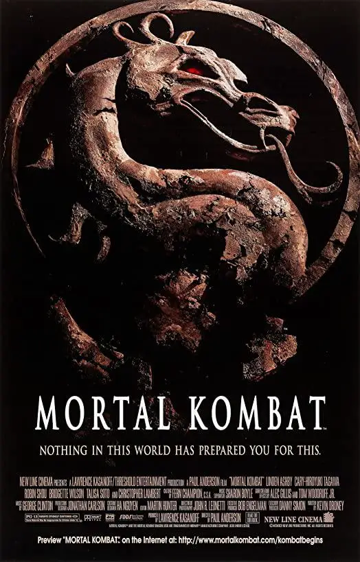 Movie Mortal Kombat (1995) silk Poster Home Decorative Wall Painting