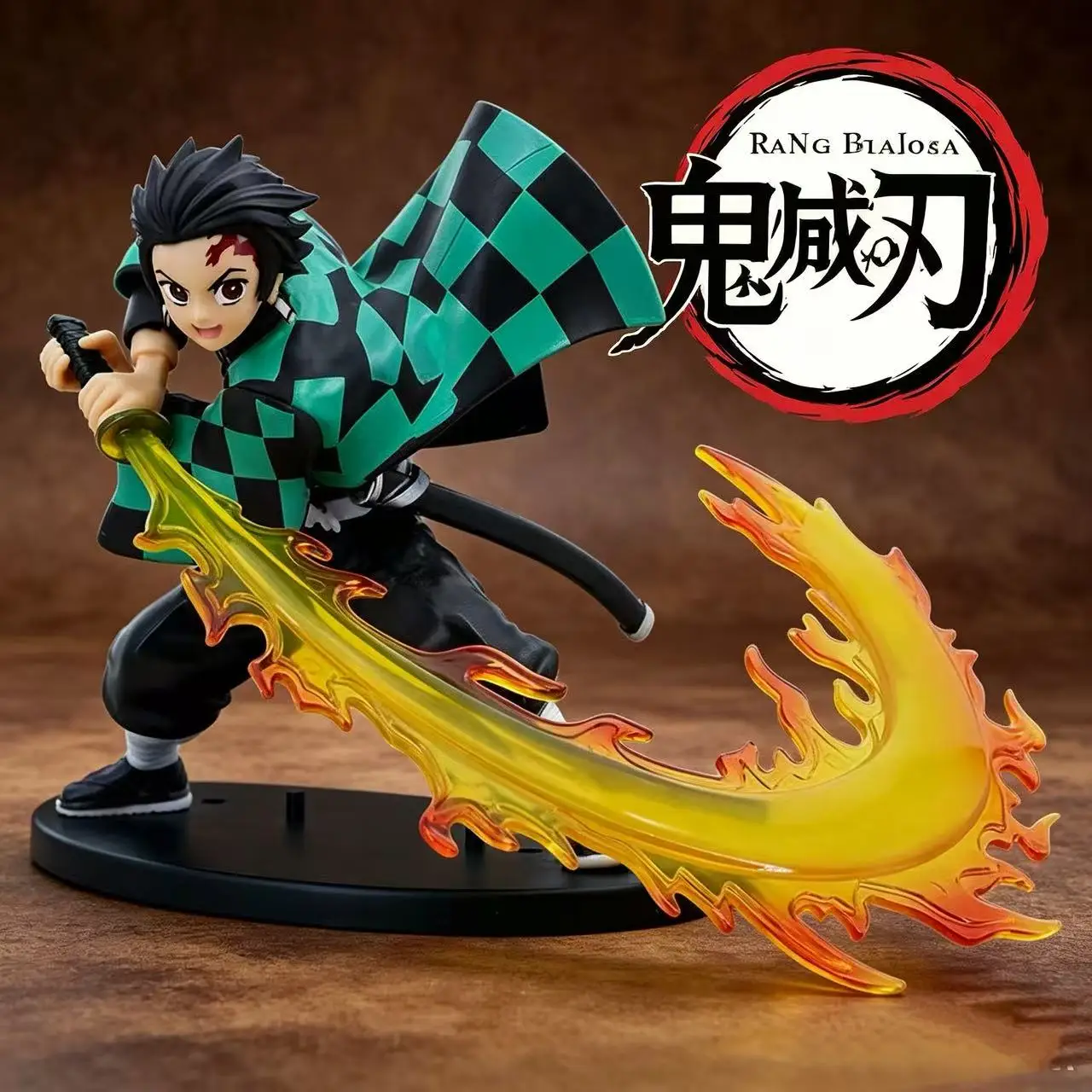 Demon Slayer Anime-Figur Tanjirou Agatsuma Zenitsu Kyoujurou Anime PVC-Modell Actionfigur Sammelfigur Spielzeug für Kinder Geschenk