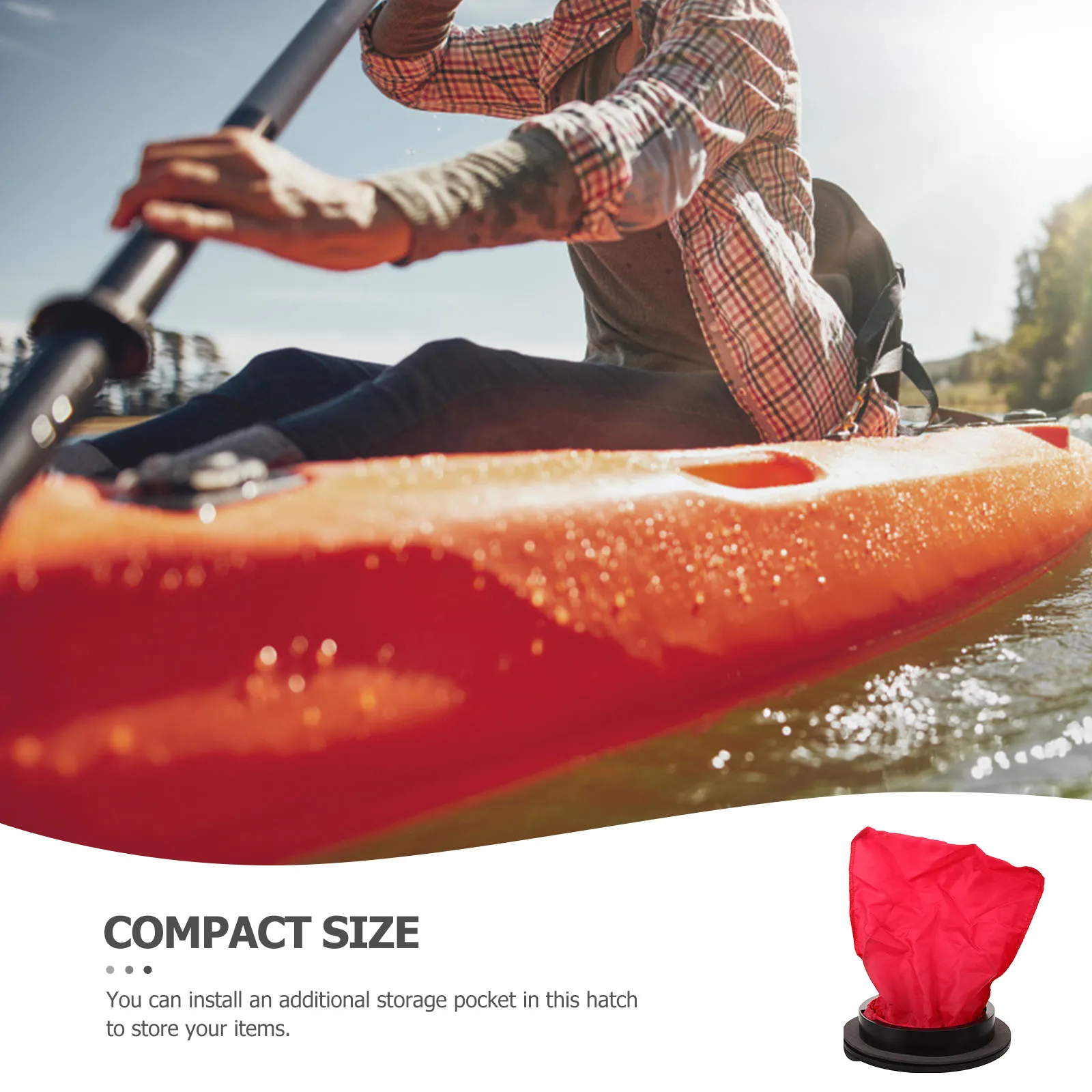 

Waterproof Hatch Cover Kayak Deck Plate Kit Storage Bucket Covers Nylon Boat Inspection Marine Parts