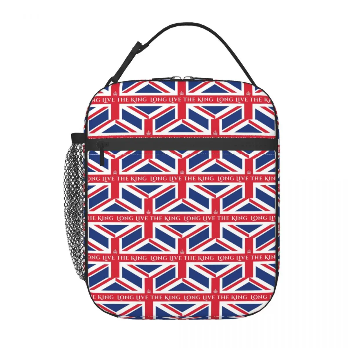 Union Jack Flag Of The UK United Kingdom British Insulated Lunch Bag for Women Office Cooler Thermal Food Box Tote Lunch Boxes