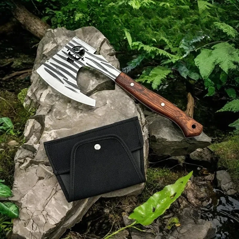 Multi-functional Mountain-cutting Engineer Axe Outdoor T-actical Household Wood-chopping Axe Multi-purpose High-quality Tools