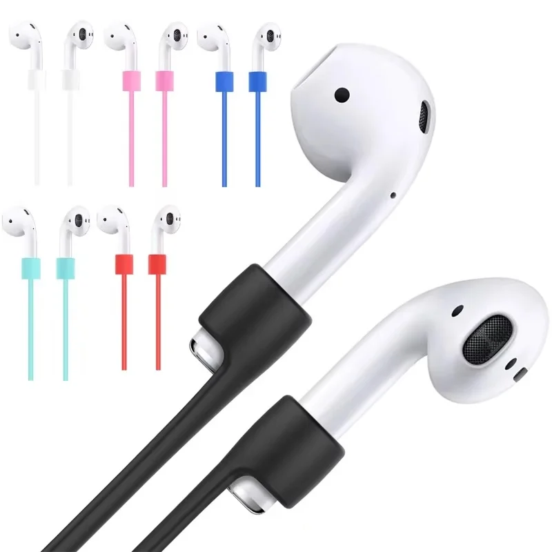 Anti-Verlust-Silikon-Kopfhörerband für Apple Airpods 1., 2. und 3. Generation, Nackenband, Bluetooth-Kopfhörerkabel für Air Pods Pro1 / Pro2