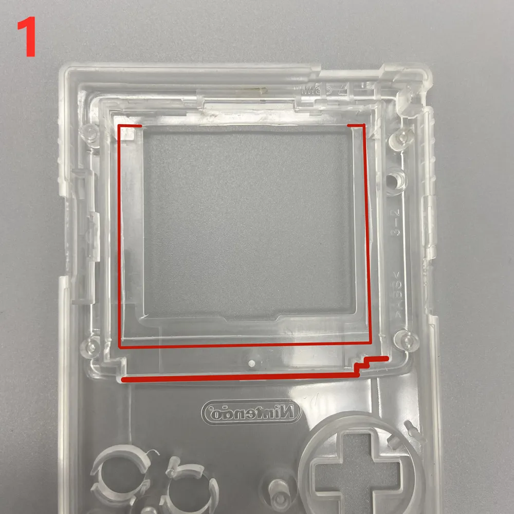 Imagem -03 - Alto Brilho Ips Tela Lcd Adequado para Nintendo Gameboy Color Gbc Lcd Suporta Pixel Display Gbc2.6