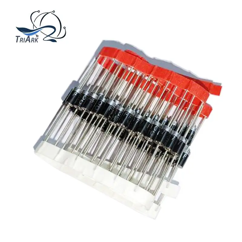 20-50pcs HER104 HER107 HER108  HER204 HER205 HER207 HER208 HER302 HER304 HER307 HER308 HER504 HER506 HER507 DO-27 Recovery diode